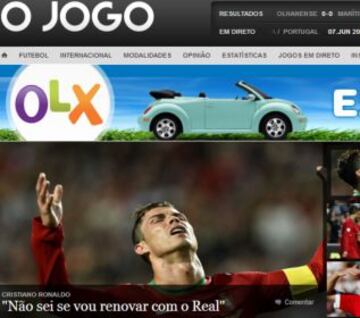 Portadas de la prensa extranjera