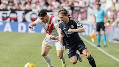 Real Madrid’s Luka Modric showed he can still reach the top level against Rayo Vallecano