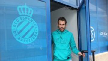 Stuani sale del Espanyol.