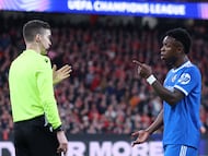 Follow the UCL action live from the Estádio da Luz, as Benfica and Real Madrid meet today, Tuesday Feb. 17, 2026, in the first leg of the knockout-phase playoffs.