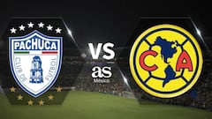 Pachuca – América en vivo: Liga MX Femenil, jornada 17