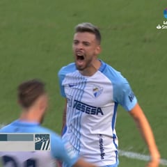 Resumen y gol del Málaga vs. Alcorcón de la Liga SmartBank