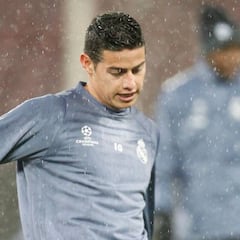 James confesó su tristeza al tener que irse del Madrid