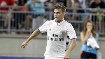 Febas during Real Madrid's summer friendly with PSG.