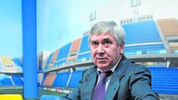 <b>SINCERO. </b>Antonio Muñoz acudió ayer a la inauguración del programa deportivo Carranza 10 en UNA Bahía Televisión.