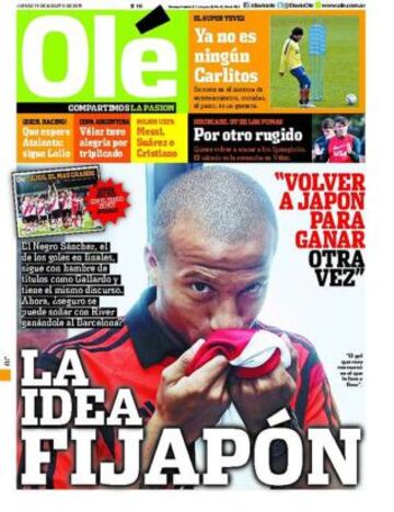 Portadas de la prensa deportiva