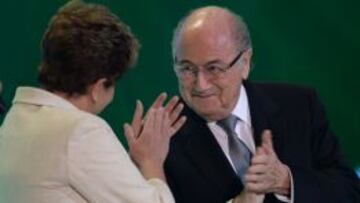 Blatter, presidente de la FIFA