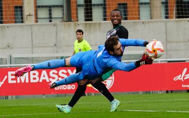 Con Unai Medina y Soko contra Ander Iru