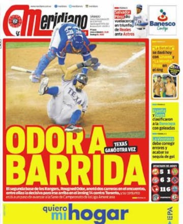 Portadas de la prensa deportiva