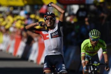 Pantano: sinónimo de trabajo y felicidad colombiana en el Tour