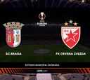 Resumen y goles del Sporting Braga vs. Estrella Roja de Europa League