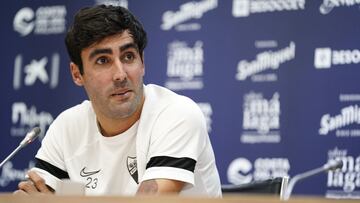 Alberto Escassi, durante una rueda de prensa.