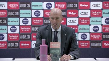 Zidane: "Me alegro por el gol de Hazard; lo necesitábamos"