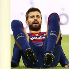Piqué, baja por una sobrecarga en el abductor