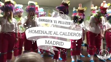 Encantar¨¢ a los atl¨¦ticos: la emotiva chirigota que homenajea al Vicente Calder¨®n