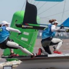 Echegoyen y Betanzos, plata; Botin y López, bronce en Brasil