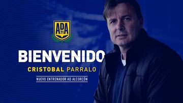 Cristobal Parralo nuevo entrenador del Alcorc&oacute;n.