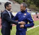 Bartomeu saludó a Luis Enrique