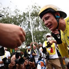 Vingegaard: “No esperaba hacerlo tan bien, estoy orgulloso”