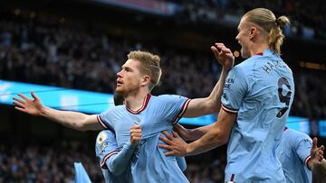 Haaland y De Bruyne son truenos