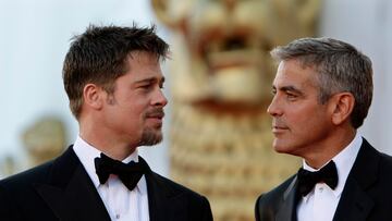 La polémica condición de Brad Pitt y George Clooney para bajarse el sueldo en su última película