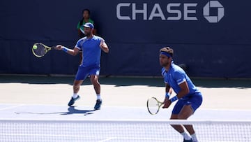 Juan Sebastián Cabal y Robert Farah, tenistas colombianos en el US Open