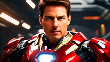 Tom Cruise Iron Man Vengadores IA en los 90