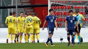 Japón no levanta cabeza: derrota ante Ucrania en Bélgica