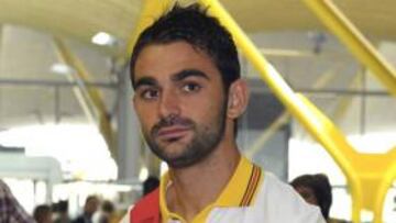 <b>CONCENTRADO. </b>Adrián viajó a Londres con la Selección Olímpica.