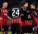 El Eintracht, líder provisional