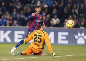 Neymar marca el 0-3.