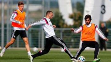 Jese, Nacho, Pacheco e Illarra con el Castilla