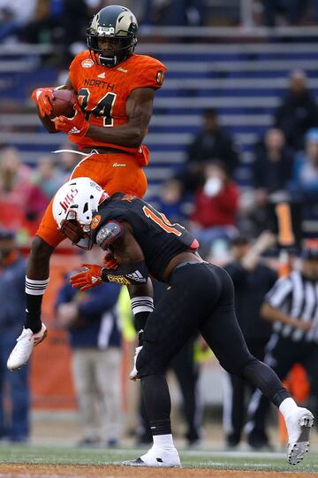 Las mejores imágenes del Senior Bowl de la NCAA