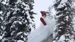 Lewis Hamilton lleva su destreza al snowboard