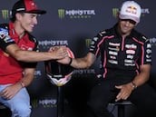 Martín pidió consejo a Márquez