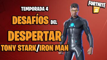 Fortnite Temporada 4: guía de desafíos del Despertar de Tony Stark/Iron Man