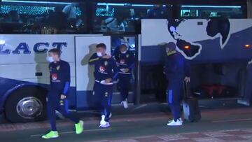 Los suecos ya est¨¢n en Sevilla para el partido clave con Espa?a