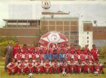 Equipo de 1992 en la Sede de principal de Bavaria en Bogotá