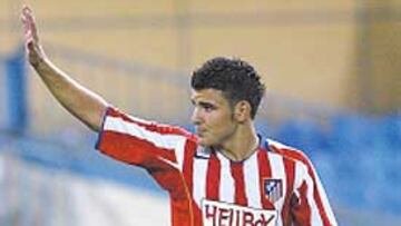 <b>GOLEADOR. </b>Braulio demostró sus dotes goleadoras en Lanzarote.