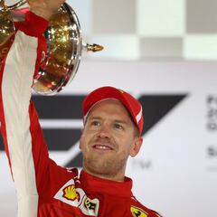 Vettel holds on to win again in Bahrain with Alonso in seventh