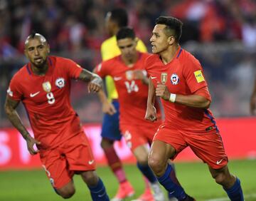 Chile - Ecuador, en imágenes