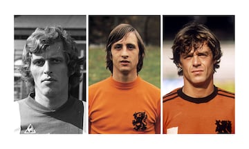 El Ajax revolucionó el fútbol como juego, logrando los campeonatos de 1971, 1972 y 1973. En el centro de ello estaba Johan Cruyff, con Johnny Rep a su derecha y Piet Kiezer sobre su izquierda. El trío brilló también para Países Bajos en la Copa Mundial 1974, pero no pudo reproducir sus acciones heroicas continentales ante Alemania Occidental.