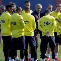 El Barça empieza a trabajar con dudas este viernes