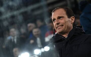 Juventus' Italian coach Massimiliano Allegri