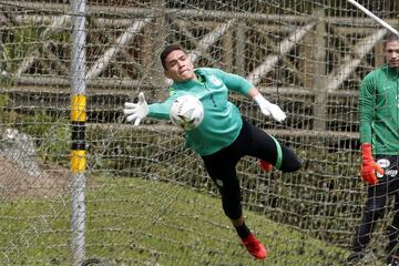 Atlético Nacional entrenó pensando en la segunda jornada de los cuadrangulares de la Liga BetPlay ante Deportivo Pereira.