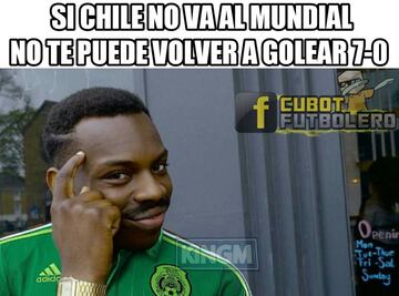 Los mejores memes de la eliminación de Chile y Estados Unidos