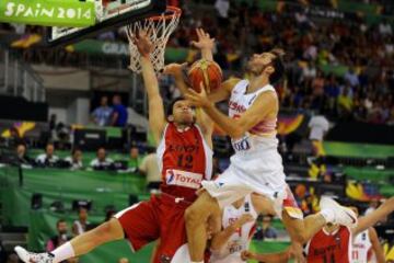 Youssef Shousha y Rudy Fernandez.