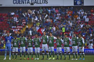 Antes del inicio de cada uno de los partidos, se guardó un minuto de silencio en memoria de las víctimas del sismo en Chiapas.