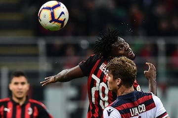 Milan se impuso sobre Bolonia 2-1 en la fecha 35 de la Serie A y se metió a la pelea por un cupo europeo. 