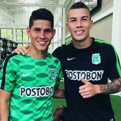 Mateus Uribe vuelve a lucir la playera del Atlético Nacional